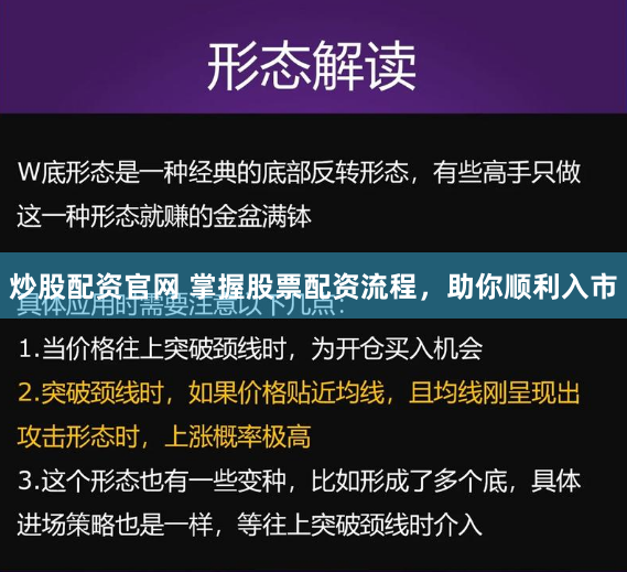 炒股配资官网 掌握股票配资流程，助你顺利入市